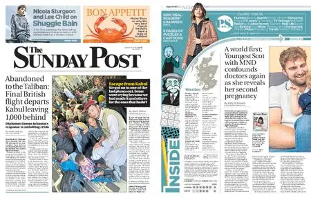 The Sunday Post Scottish Edition – August 29, 2021