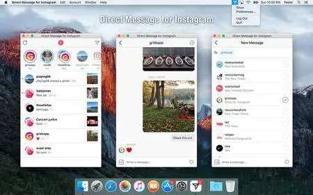 Direct Message for Instagram v4.1.6 MacOSX