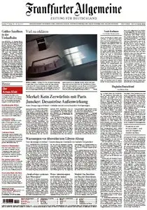 Frankfurter Allgemeine Zeitung vom 22 Oktober 2011