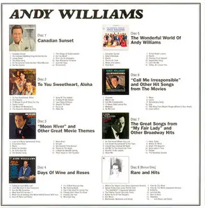 Andy Williams - Original Album Collection Vol. 1 (2013) Japanese Mini LP 8CD Box Set