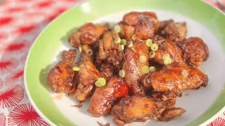 Cooking - Sweet sour spicy sticky chicken wings