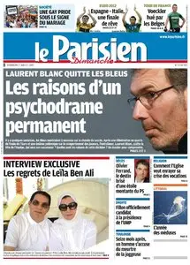 Le Parisien du Dimanche 1er Juillet 2012