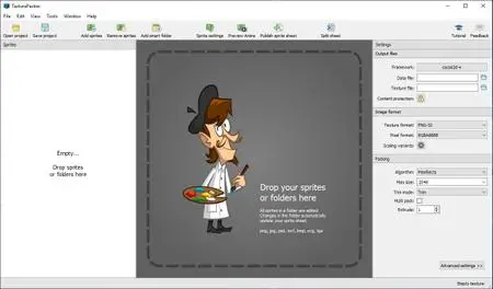 CodeAndWeb TexturePacker 6.0.1 (x64)