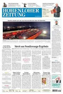 Hohenloher Zeitung - 15. Januar 2018