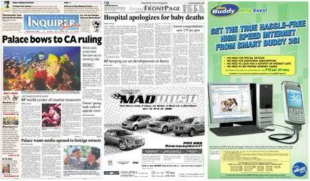 Philippine Daily Inquirer – October 15, 2006