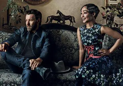 Ruth Negga and Joel Edgerton by Mario Testino for Vogue US November 2016