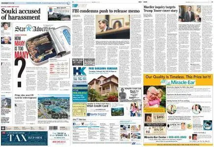Honolulu Star-Advertiser – February 01, 2018