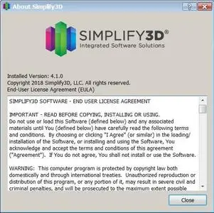 Simplify3D 4.1.0