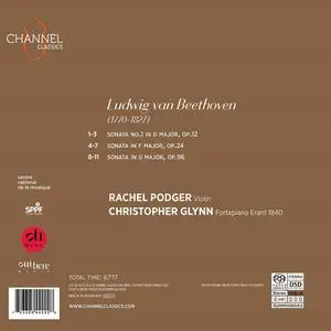 Rachel Podger, Christopher Glynn - Ludwig van Beethoven: Violin Sonatas Op.12 No.1, Op.24 & Op.96 (2022)