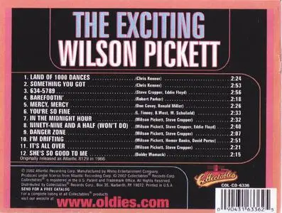 Wilson Pickett - The Exciting Wilson Pickett (1966) [2002, Reissue]