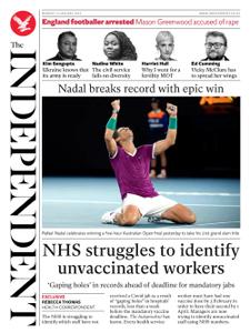 The Independent – 31 January 2022