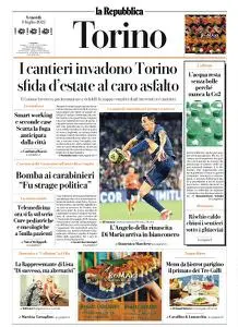 la Repubblica Torino - 8 Luglio 2022