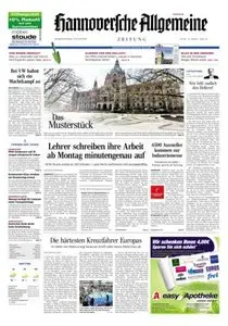 Hannoversche Allgemeine Zeitung - 11.04.2015