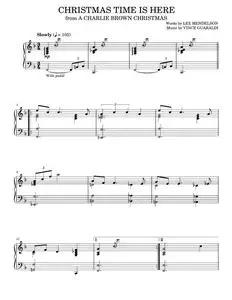 Christmas Time Is Here - Lee Mendelson, Vince Guaraldi (Piano Solo)