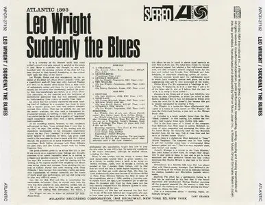 Leo Wright - Suddenly The Blues (1962) {2012 Japan Jazz Best Collection 1000 Series WPCR-27182}