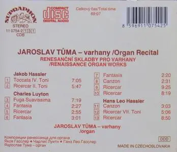 Jaroslav Tůma - Organ Recital (1990) {Supraphon}