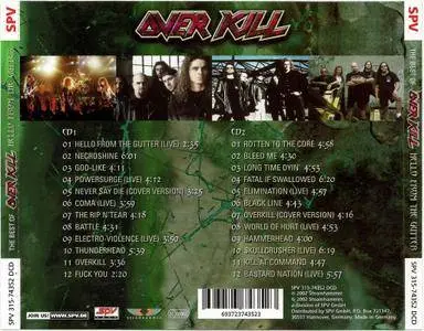 Overkill - Hello From The Gutter (2002) [2CD, Steamhammer SPV 315-74352 DCD, Germany]