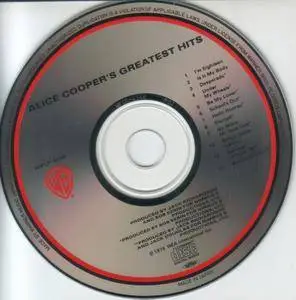 Alice Cooper - Alice Cooper's Greatest Hits (1974) {1991, Japan 1st Press}