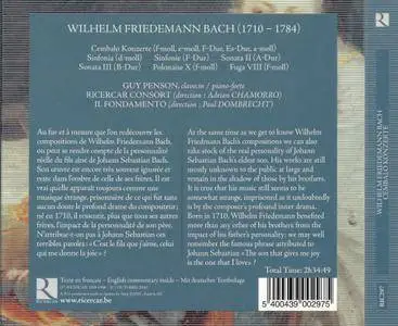 Guy Penson, Ricercar Consort, Il Fondamento - Wilhelm Friedemann Bach: Cembalo Konzerte (2010) 2CDs