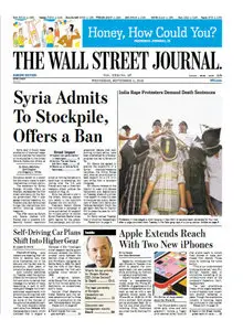 The Wall Street Journal (Europe) September 11 2013