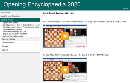 ChessBase Opening Encyclopaedia 2020