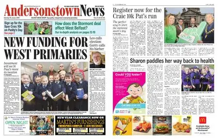 Andersonstown News – January 18, 2020