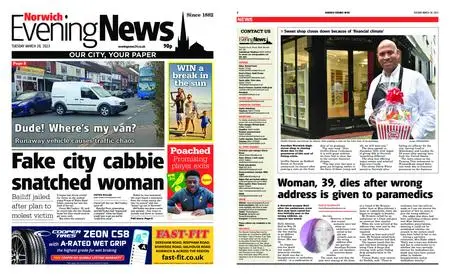 Norwich Evening News – March 28, 2023