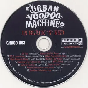 The Urban Voodoo Machine - In Black 'N' Red (2011) {Gypsy Hotel}