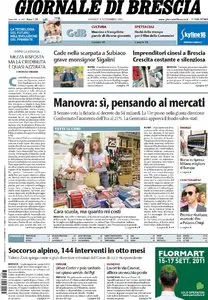 IL GIORNALE DI BRESCIA 08 SETTEMBRE 2011