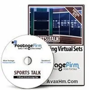 Footage Firm: Sports Talk Virtual Set