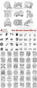 Vectors - Car Service Icons Mix 15