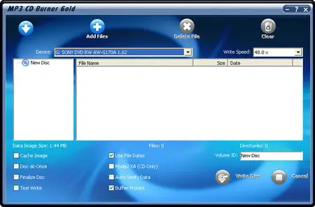 NextLevel MP3 CD Burner Gold 7.4.0.12