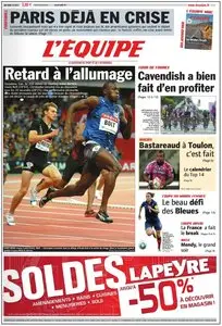 L'Equipe - Samedi 09 Juillet 2011