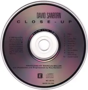 David Sanborn - Close-Up (1988)