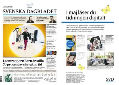 Svenska Dagbladet – 30 april 2019