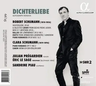 Julian Prégardien, Éric Le Sage, Sandrine Piau - Schumann: Dichterliebe (2019)