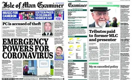 Isle of Man Examiner – March 03, 2020