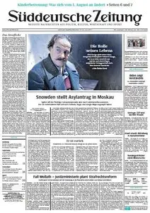 Süddeutsche Zeitung vom Samstag, 13. Juli 2013