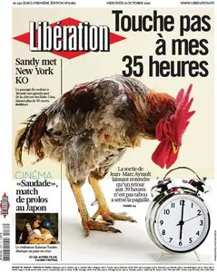 Libération du Mercredi 31 Octobre 2012