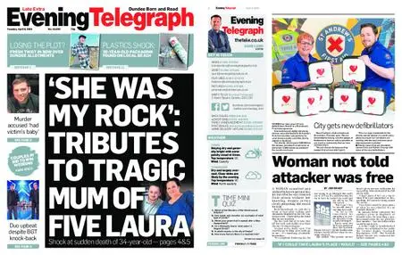 Evening Telegraph Late Edition – April 09, 2019