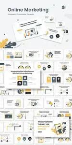 Online Marketing Infographic PowerPoint