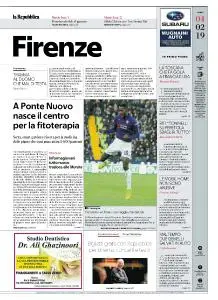 la Repubblica Firenze - 4 Febbraio 2019