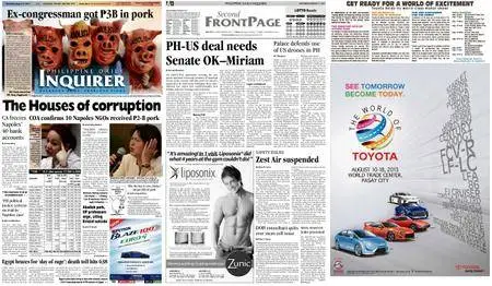 Philippine Daily Inquirer – August 17, 2013