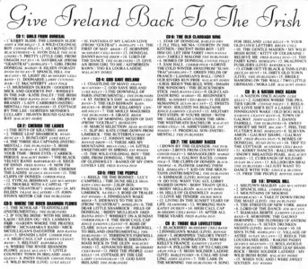 Give Ireland back to the Irish -various artists -10 CD set