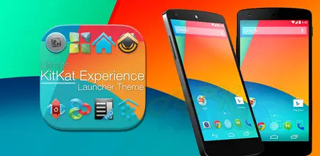 KitKat 4.4 Launcher Theme v1.93