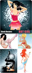 Stock Vectors - Hot Girls