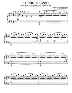 Go the distance - Michael Bolton (Piano Solo)