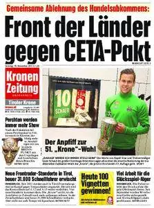 Kronen Zeitung Tirol - 19. November 2017