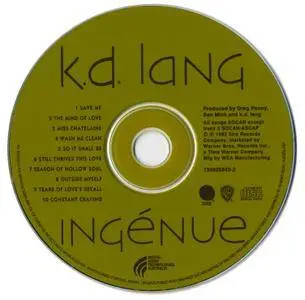 K.D. Lang - Ingénue (1992)