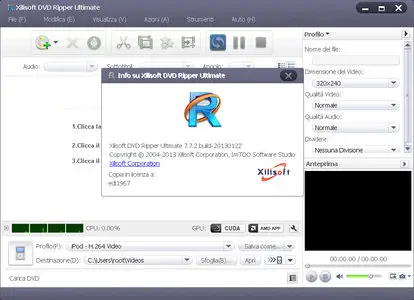 Xilisoft DVD Ripper Ultimate 7.7.2 build 20130122